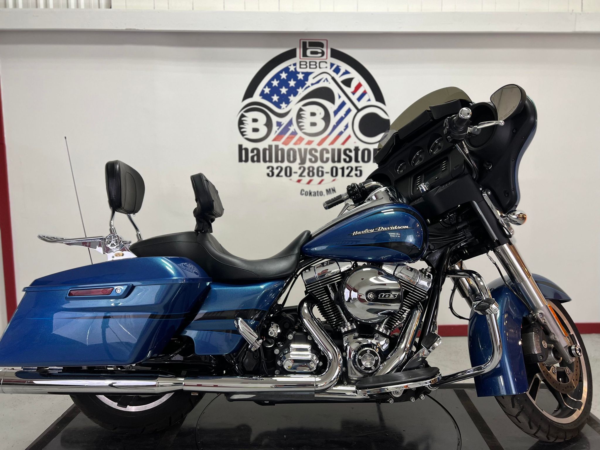 2014 Harley Davidson Daytona Blue 