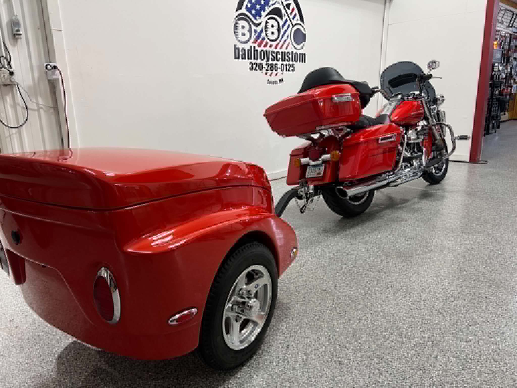2017 Harley FLHR Road King W/ Matching Trailer