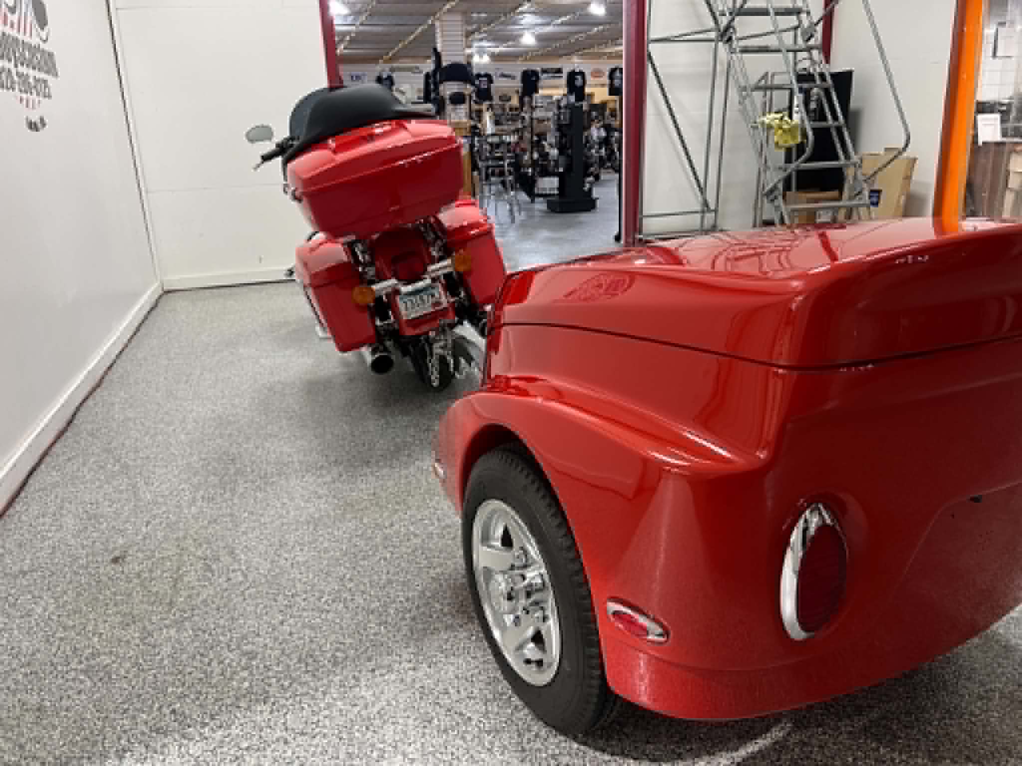 2017 Harley FLHR Road King W/ Matching Trailer